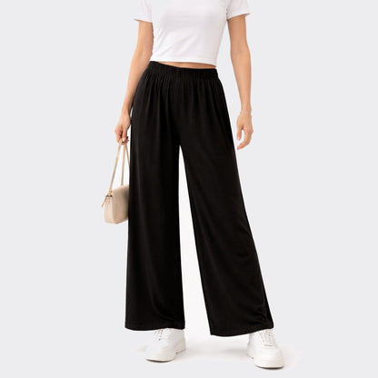 Buy Girls Trouser High Elastic Waist Soft Jersey Fabric Online Pakistan COD - MK Garments