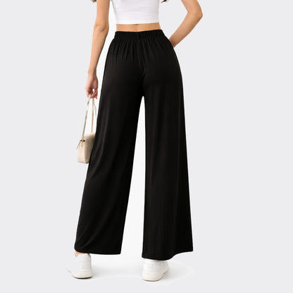 Buy Girls Trouser High Elastic Waist Soft Jersey Fabric Online Pakistan COD - MK Garments