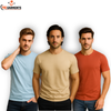 Pack Of 3 Plain Colors Half Sleeves T Shirts For Mens