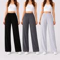 Pack of 3 Jersey Trousers For  Girls  & Kids Soft Fabric