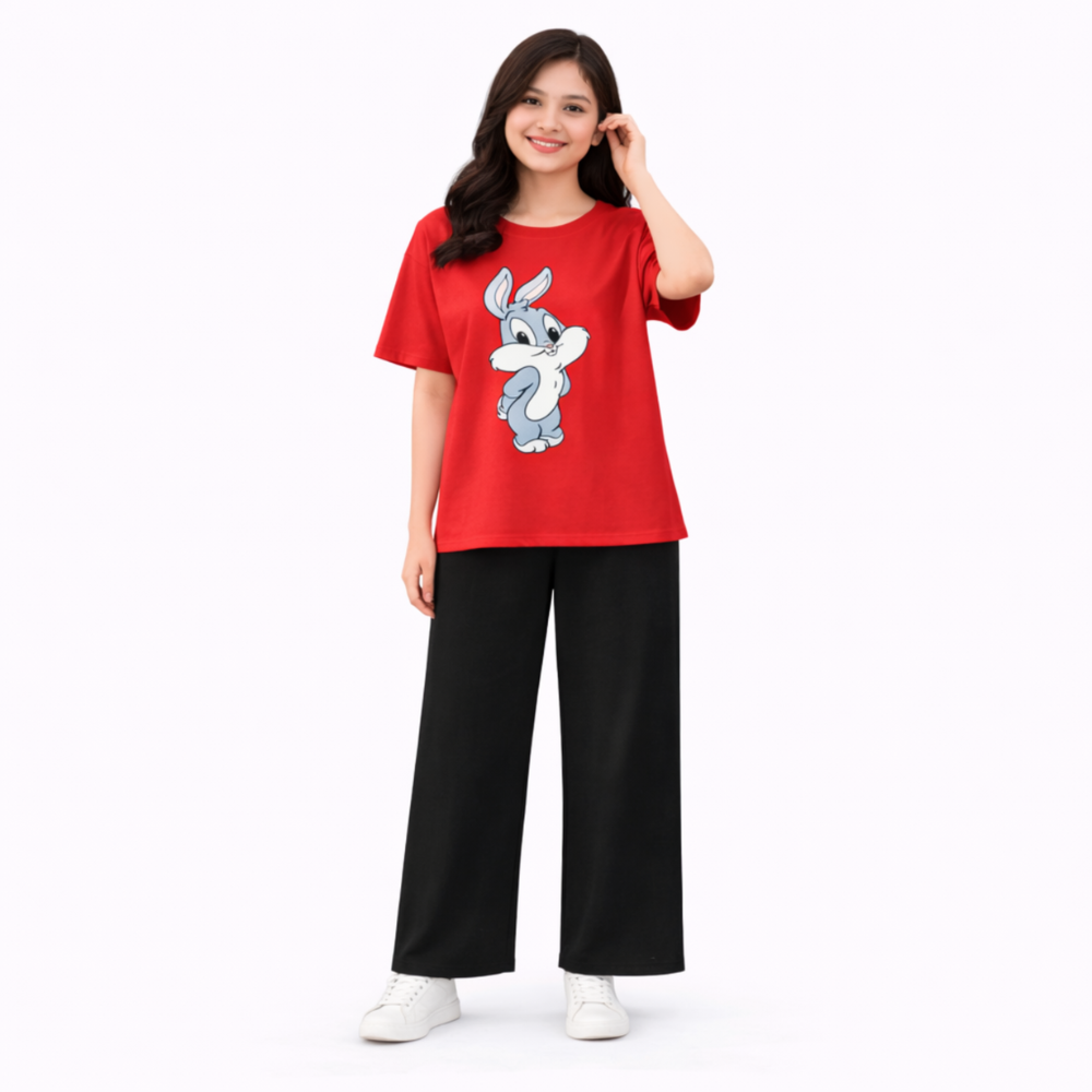 Bunny Printed 2 Piece Suite