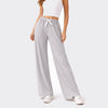 White Dori Jersey Trousers Comfortable Soft Fabric For Girls
