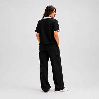California 2 Piece Set – T-Shirt & Wide Leg Trouser