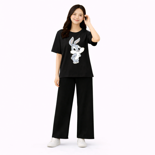 Bunny Printed 2 Piece Suite