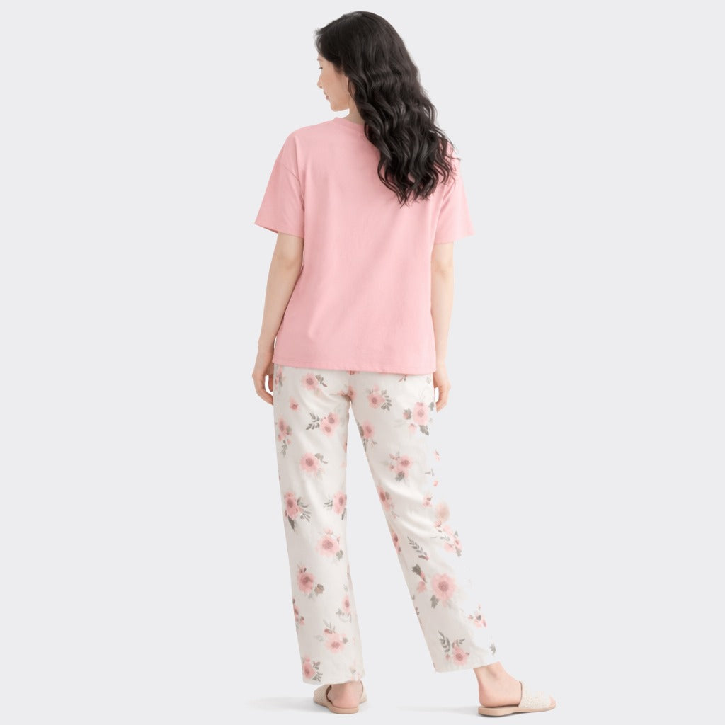 Buy Floral Printed 2 Piece Cotton PJ Set Women Online Pakistan COD - MK Garments
