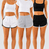 MK Garments - Pack Of 3 White Strip Shorts Soft Fabric