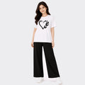 Butterfly Heart Printed 2 Piece PJ Set