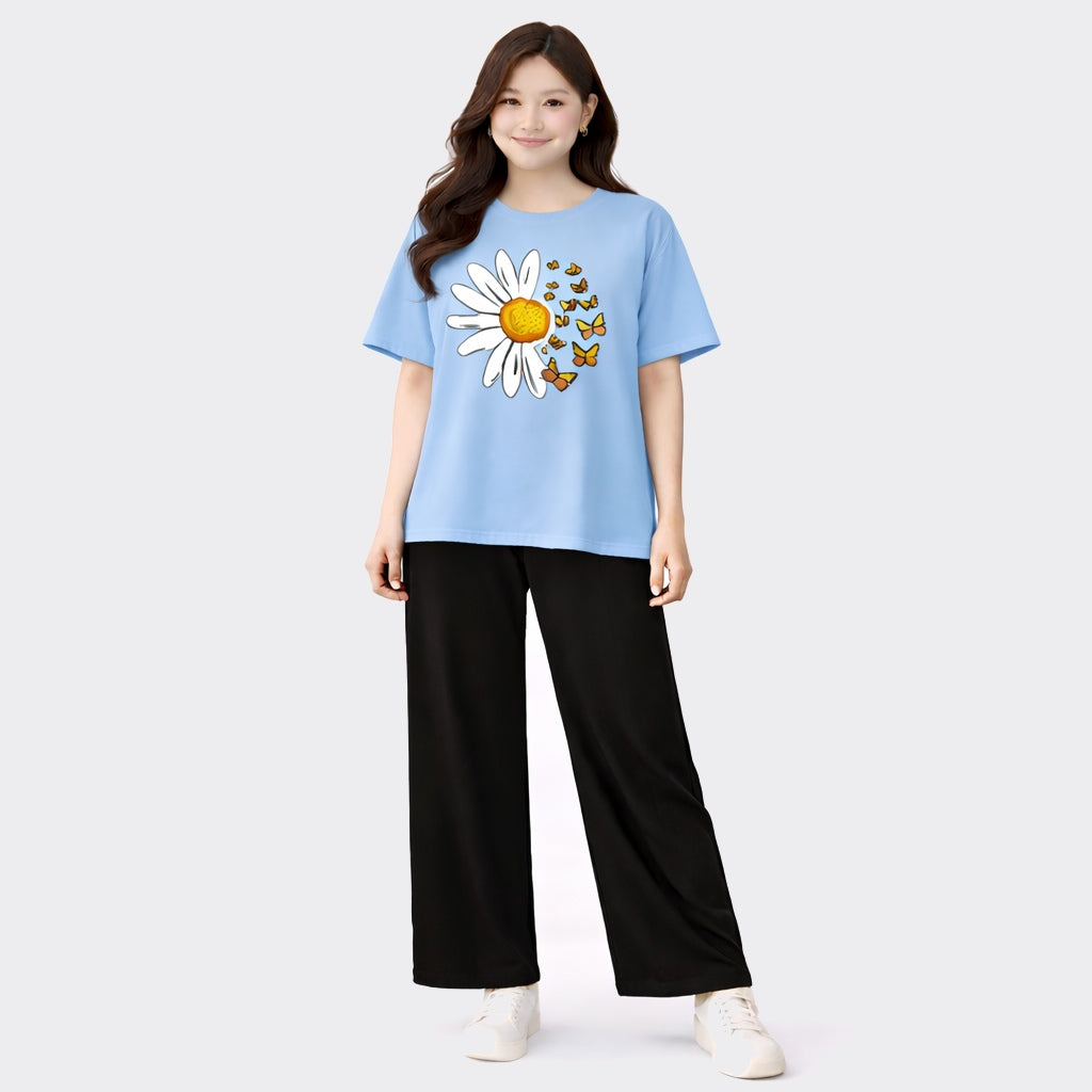 Buy Sunflower Printed 2 Piece Women Night Suit Online Pakistan COD - MK Garments