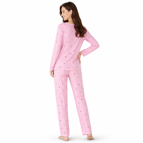 Heart Love Printed 2-Piece