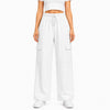 Terry Cargo Trouser – White
