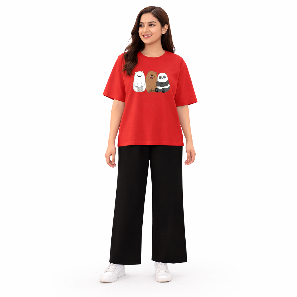 3 Bears Printed 2 Piece Suite
