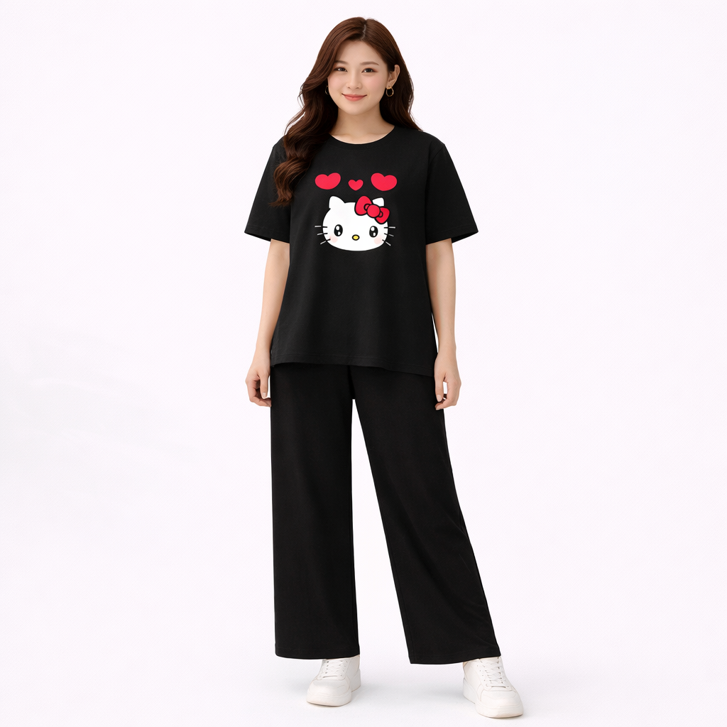 Kitty Printed 2 Piece Suite
