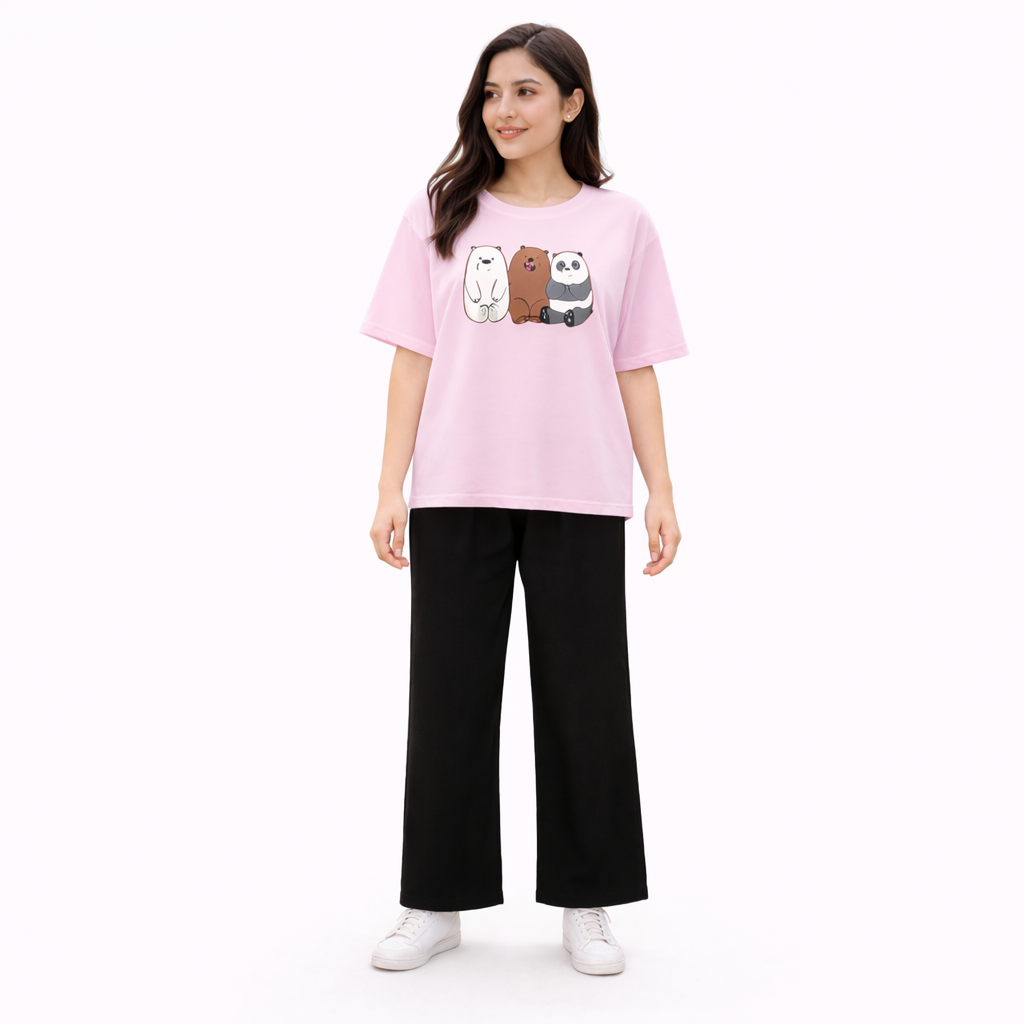 3 Bears Printed 2 Piece Suite