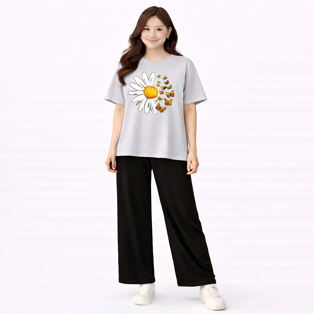 Sunflower Printed 2 Piece Suite