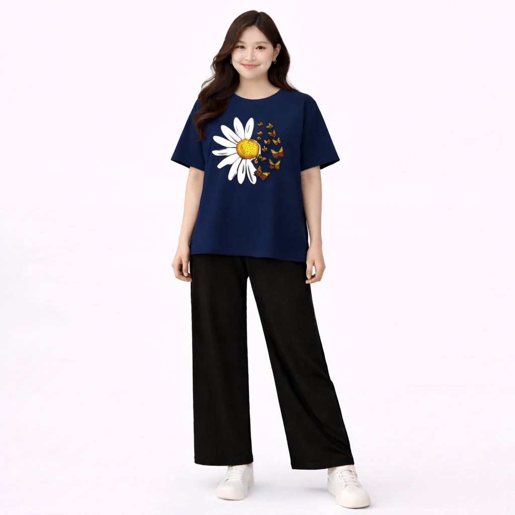 Sunflower Printed 2 Piece Suite