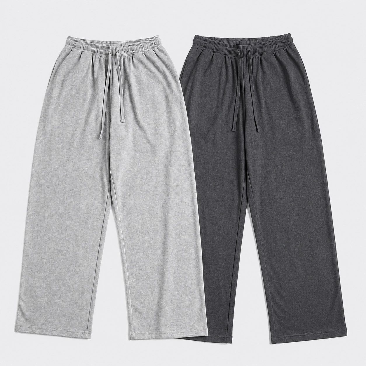 Pack of 2 Trousers  Comfy Sleep  – Gray & Dark Grey