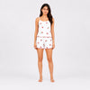 Cherry Print Cami & Shorts 2 Piece Nightwear Set for Women
