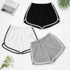 MK Garments - Pack Of 3 White Strip Shorts Soft Fabric