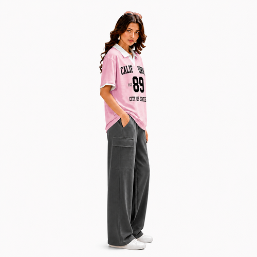 California 2 Piece Set – T-Shirt &amp; Wide Leg Trouser