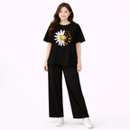 Sunflower Printed 2 Piece Suite