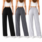 Pack of 3 Jersey Trousers For  Girls  & Kids Soft Fabric