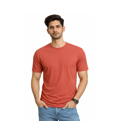 Buy Plain Cotton Half Sleeves T Shirts For Men Online Pakistan COD - MK Garments